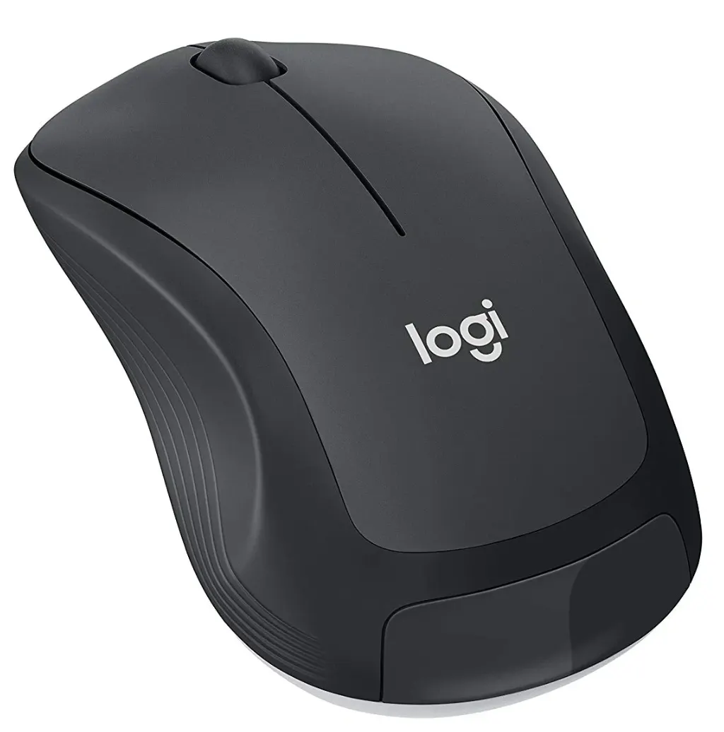 Logitech 920-008686 клавиатура Мышь входит в комплектацию Универсальная Беспроводной RF QWERTY Русский Черный