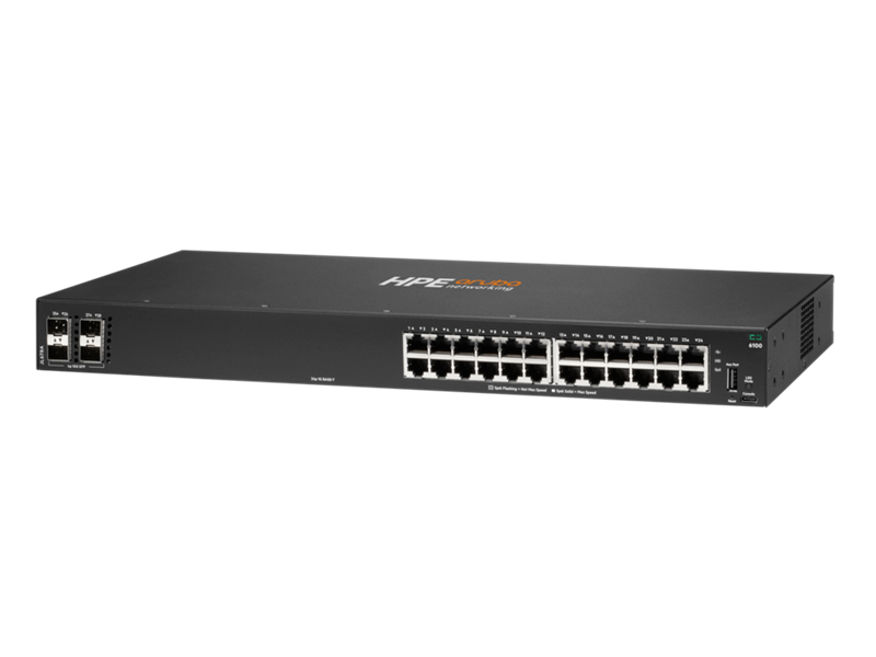 Коммутатор HPE Aruba 6100 24G 4SFP+ Switch (JL678A)