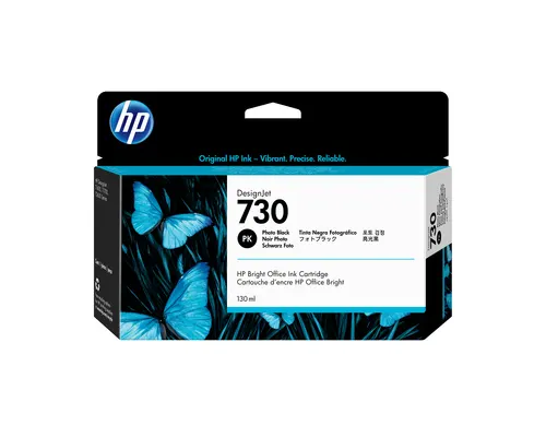 Картридж HP 730 130-ml Photo чёрная DesignJet Ink Cartridge (P2V67A)