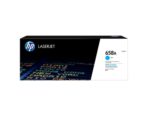 Картридж HP 658A Cyan LaserJet Toner Cartridge (W2001A)